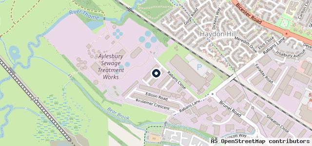 Map showing the location of B G Auto's
