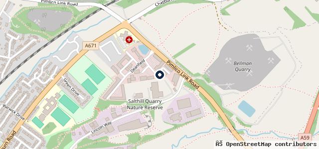 Map showing the location of Track V Road - High Performance Sales & Service Centre