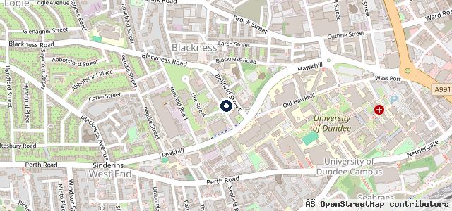 Map showing the location of Halfords Autocentre