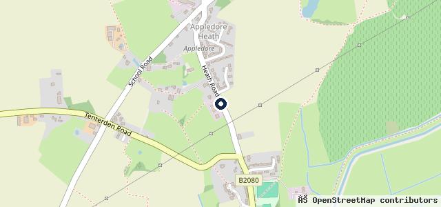 Map showing the location of Scotland & Bates Coach Hire
