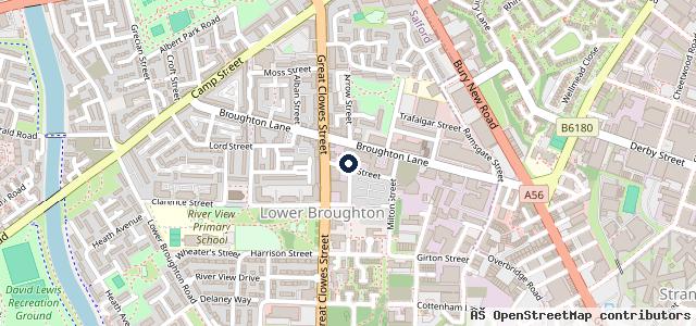 Map showing the location of Quick Fix Auto Repairs