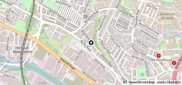 Map showing the location of C&T Tyres