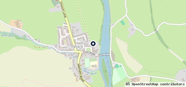 Map showing the location of Tony Nixon Motor Mechanic