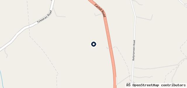 Map showing the location of E J B Car Sales Ltd