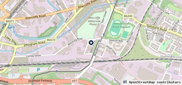 Map showing the location of Z-A Mobile Tyres services