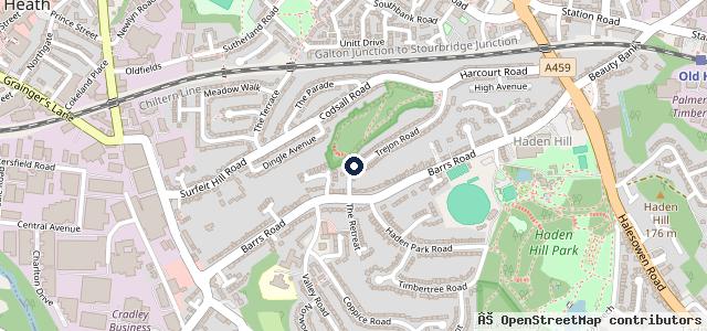 Map showing the location of Prestige Detailing Services