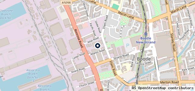 Map showing the location of Liverpool Auto Care Ltd