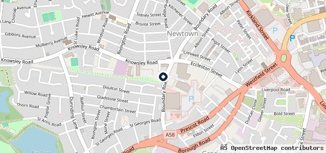 Map showing the location of Fastlane Autocare - Mobile Mechanics.