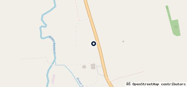 Map showing the location of Manor House Garage