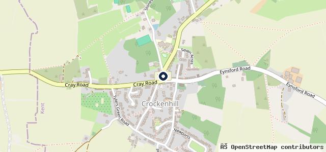 Map showing the location of RH Cars & Commercials