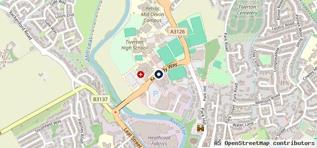 Map showing the location of Devco M V S Ltd
