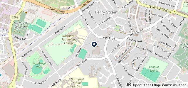 Map showing the location of E & S Commercial