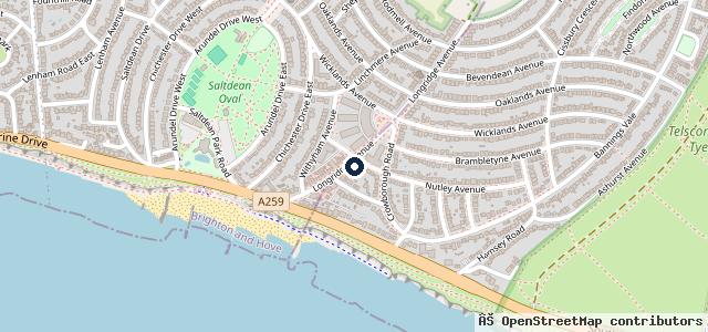 Map showing the location of Fairlight Garage Ltd