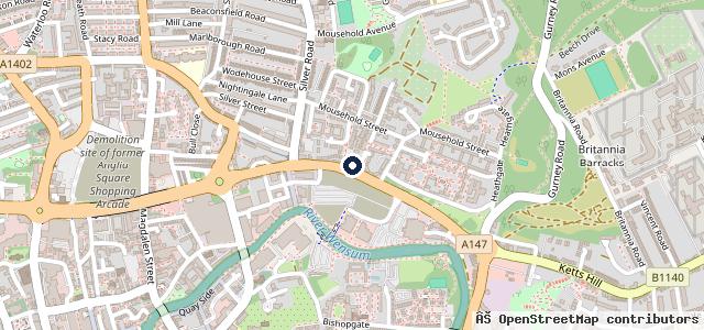 Map showing the location of Innerlink Motor Company