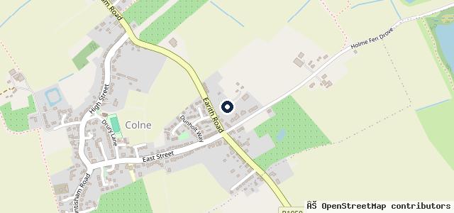 Map showing the location of JC Pomfret Motors Ltd