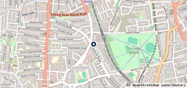 Map showing the location of Arde Garage