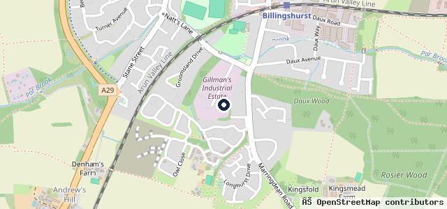 Map showing the location of PD Motors