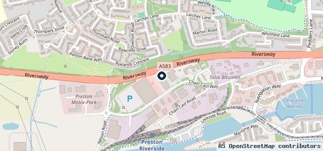 Map showing the location of PEP's Motorcycles