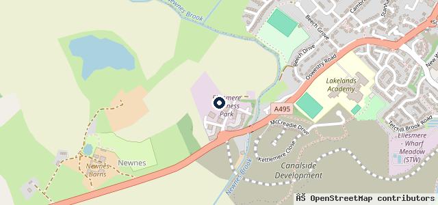 Map showing the location of Richard's Auto Services