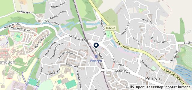 Map showing the location of SouthWest Motorcycles