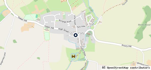Map showing the location of Stogursey Motors