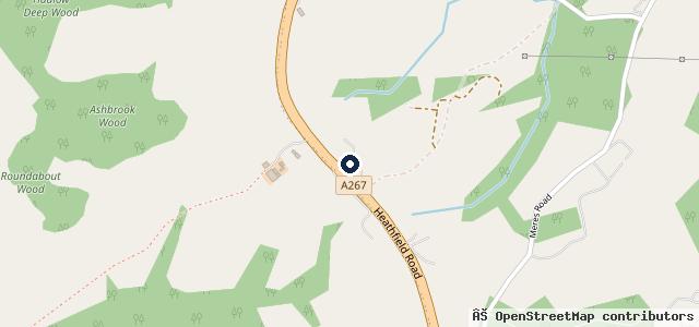 Map showing the location of G W Commercials