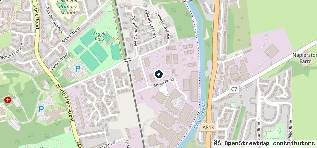 Map showing the location of ADS Motors | Alexandria