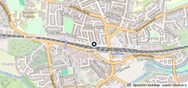 Map showing the location of A1 Mot Centre