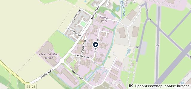 Map showing the location of A & B Auto Paint & Panel Repairs