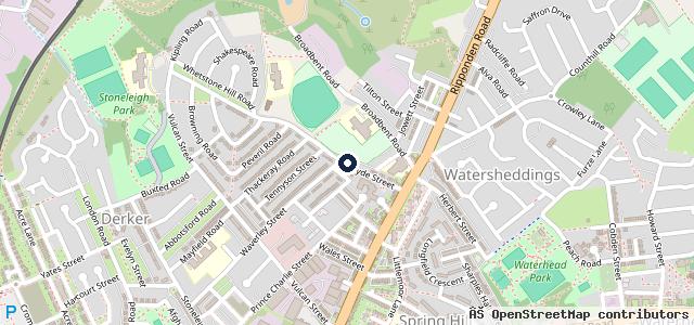 Map showing the location of AJR Motor Engineering