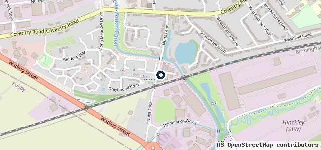 Map showing the location of All Makes Garage