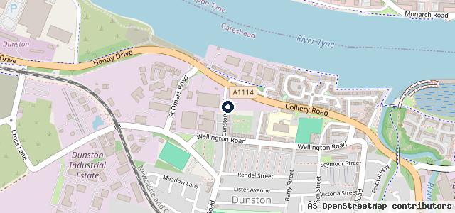 Map showing the location of Collingwood Garage