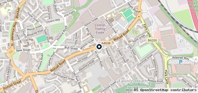 Map showing the location of Autobase Motors