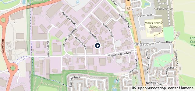 Map showing the location of Autotech Carlisle
