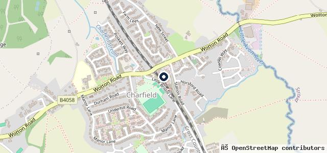 Map showing the location of Briant Tyres & Exhausts Ltd - Charfield