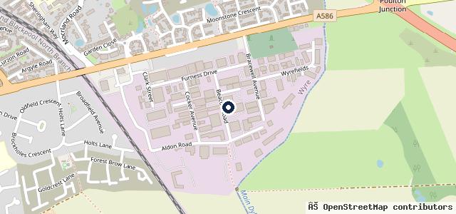 Map showing the location of Carleton Autos Ltd