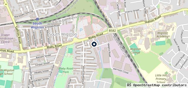 Map showing the location of Cartec at Magna