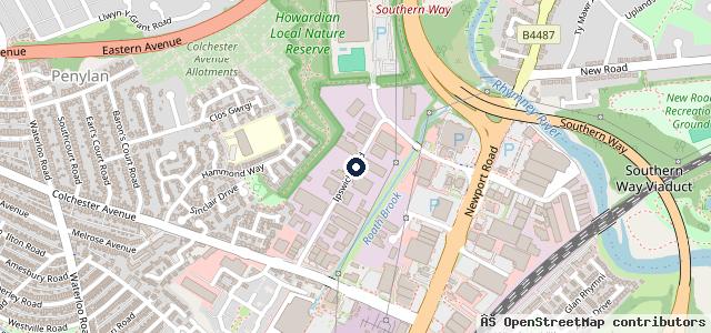 Map showing the location of Celtic MOT Ltd