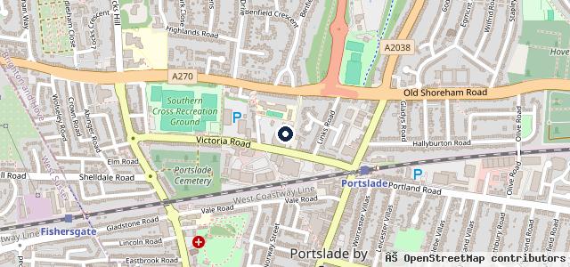 Map showing the location of Group 1 Brighton BMW | Brighton