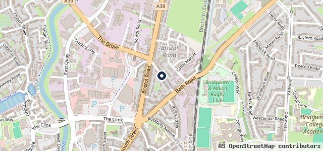 Map showing the location of Chris Blake Car Sales