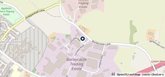 Map showing the location of Cheshire Commercial Vehicle Repairs