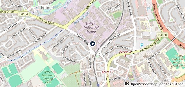 Map showing the location of CMS Auto Service Ltd.