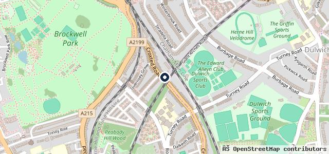 Map showing the location of Croxted Motors