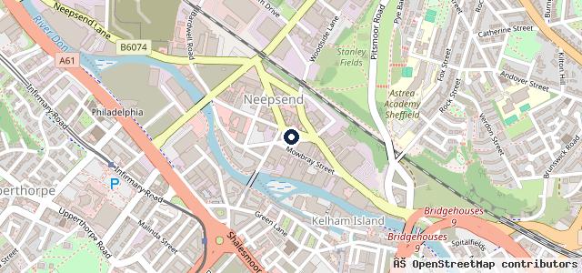 Map showing the location of D L Autos