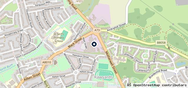 Map showing the location of D&G Autocare