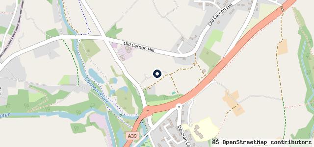 Map showing the location of Devoran Autocare