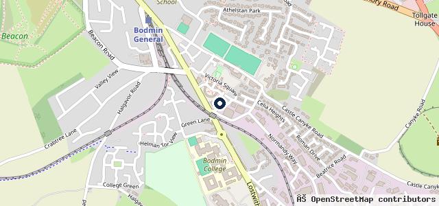 Map showing the location of DNA Vehicle Services LTD