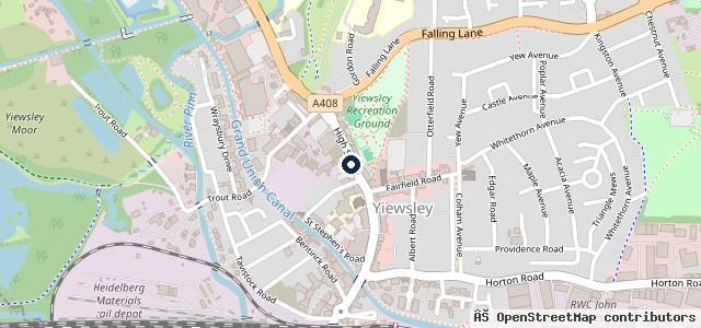 Map showing the location of Drayton Auto Techniks
