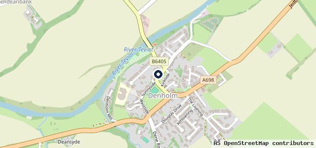 Map showing the location of Thos B Oliver