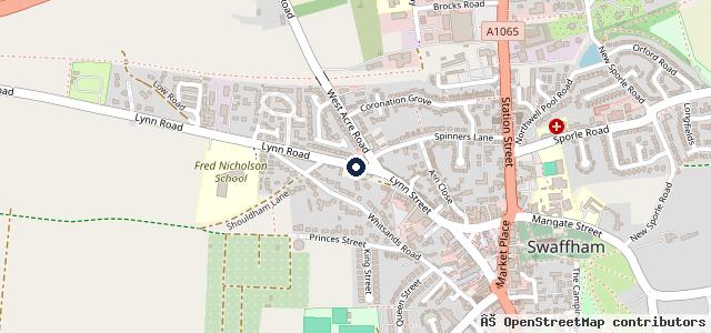 Map showing the location of RNS Auto Centre